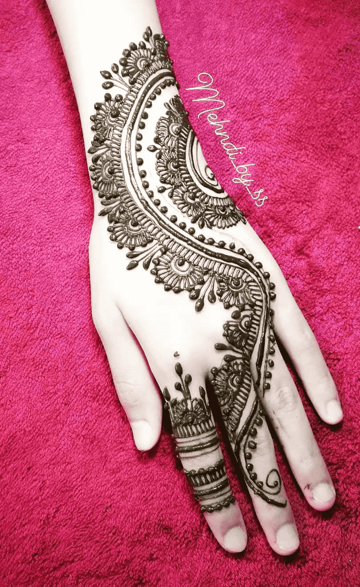 Angelic American Henna Design