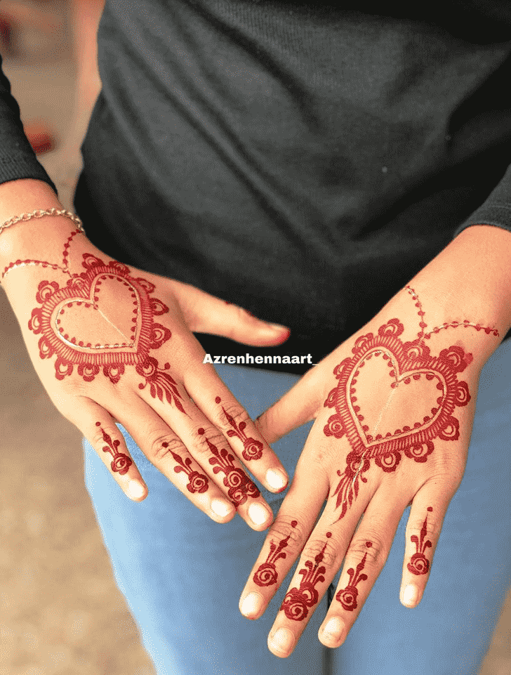 Adorable Amsterdam Henna Design