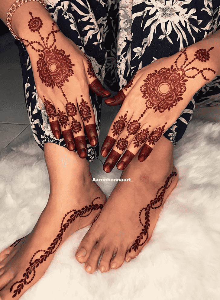 Classy Amsterdam Henna Design