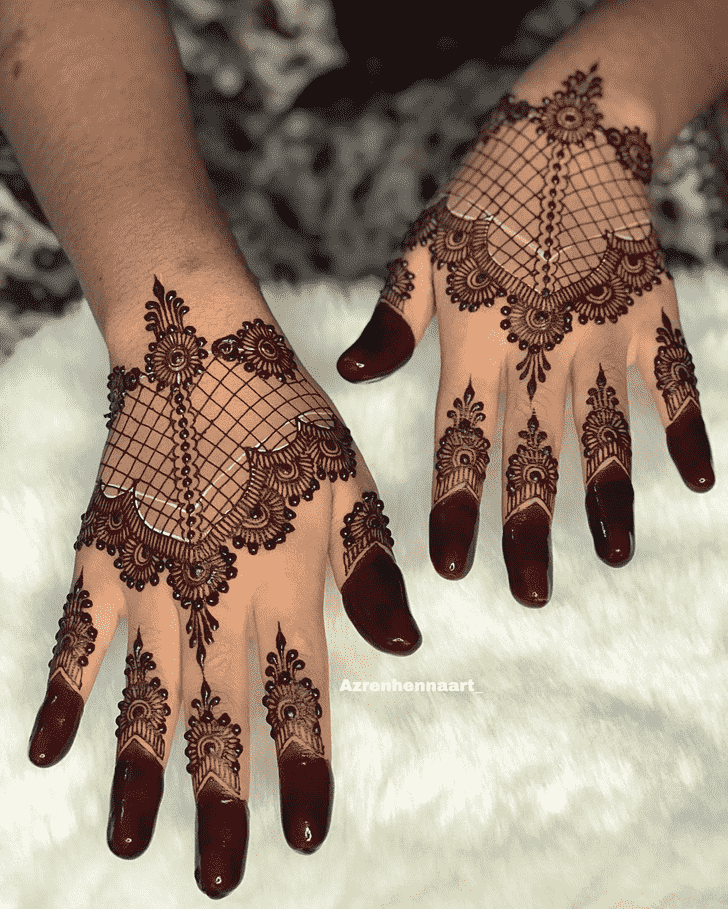 Dazzling Amsterdam Henna Design