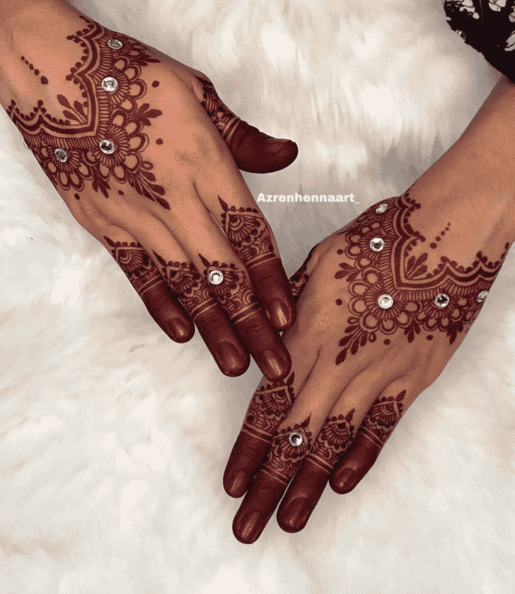 Exquisite Amsterdam Henna Design