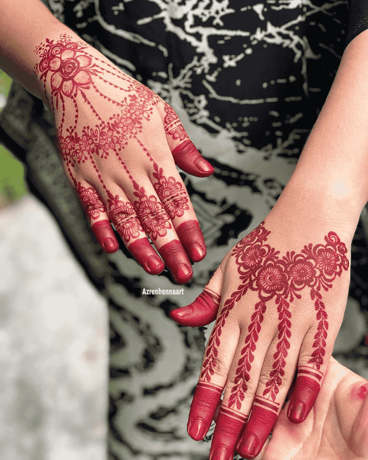 Fascinating Amsterdam Henna Design