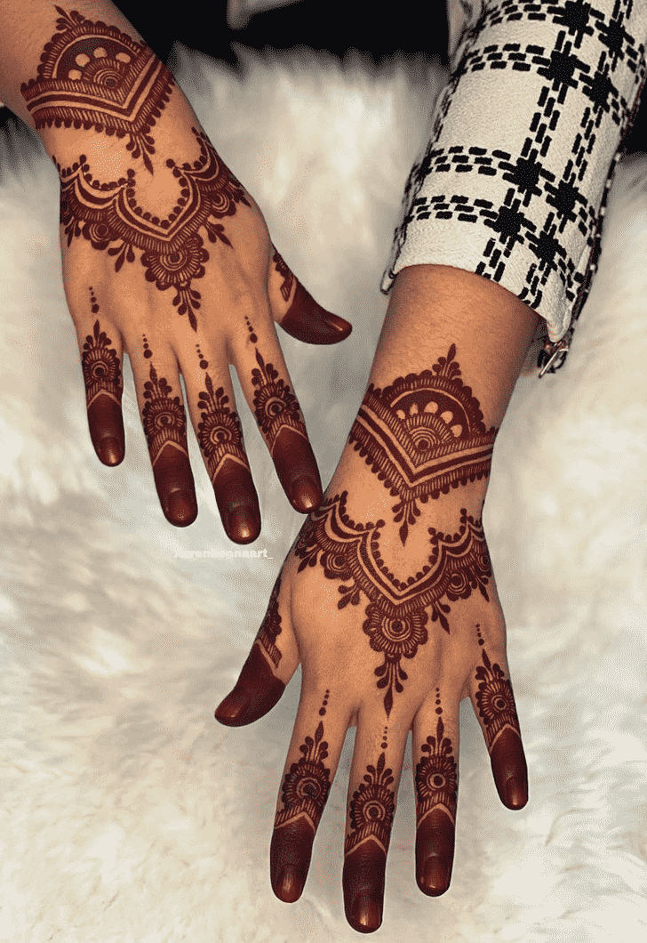 Graceful Amsterdam Henna Design