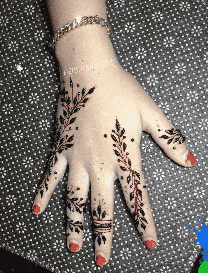 Pleasing Amsterdam Henna Design