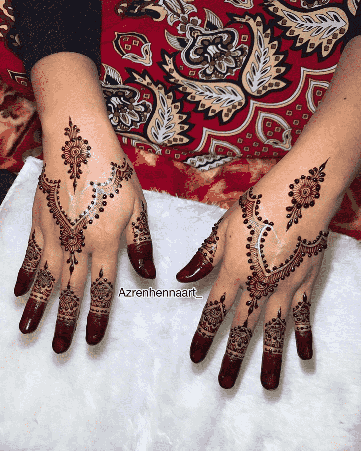 Stunning Amsterdam Henna Design