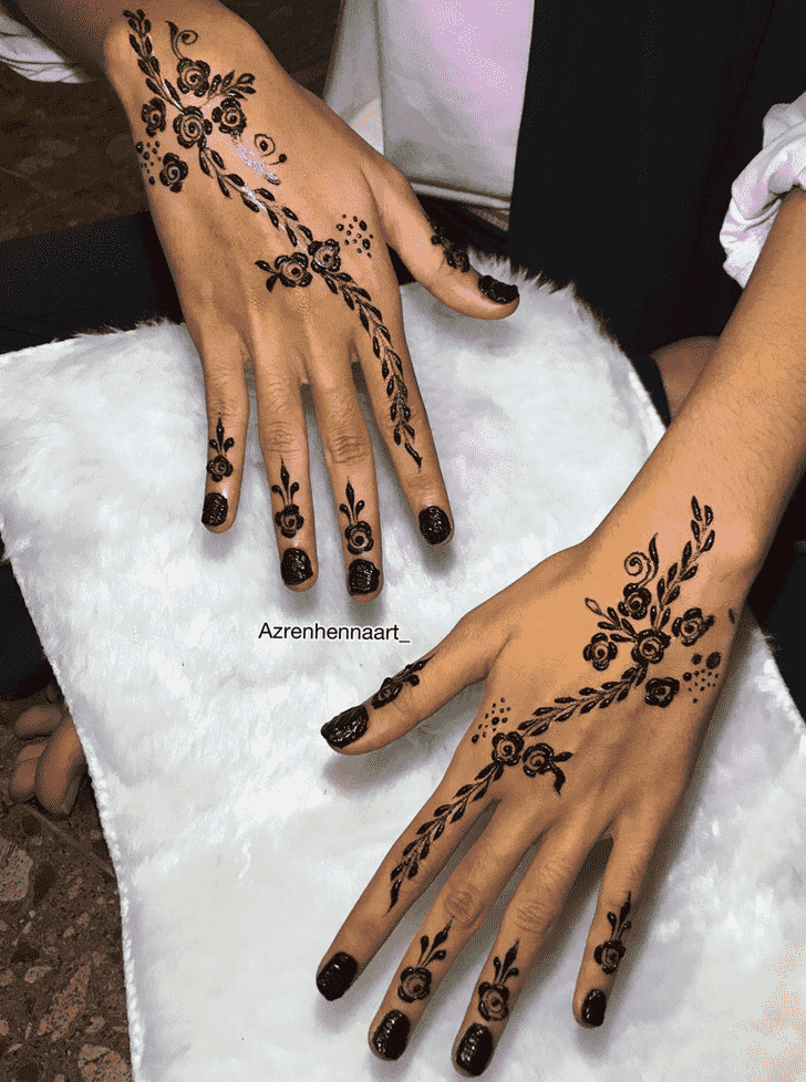 Wonderful Amsterdam Mehndi Design