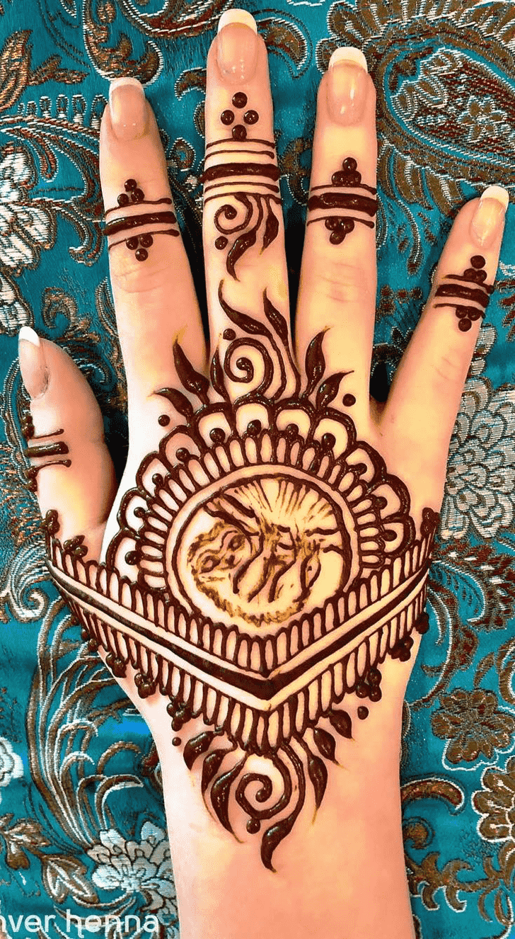 Fair Animal Henna Design