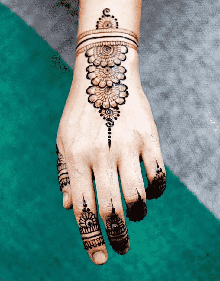 Superb Arab Henna Design