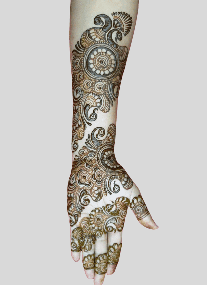 Adorable Armenia Henna Design