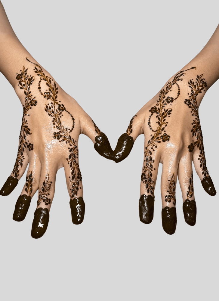 Alluring Armenia Henna Design