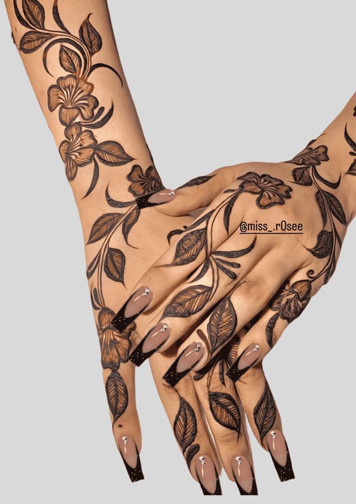 Classy Armenia Henna Design
