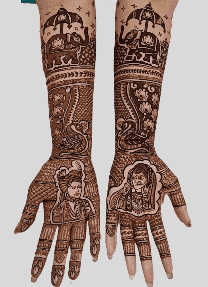 Admirable Artistic Mehndi Design