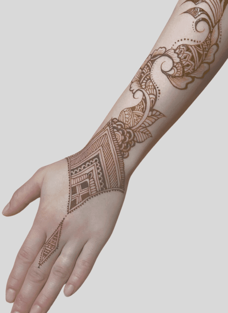 Grand Artistic Henna Design