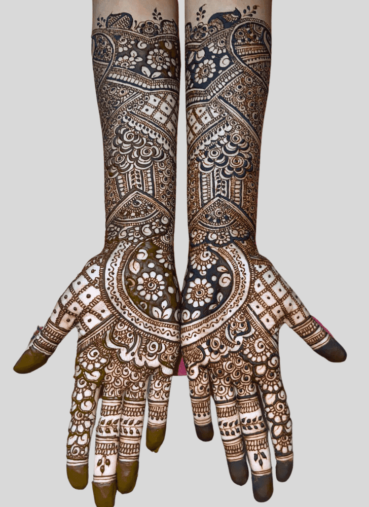 Lovely Artistic Mehndi Design