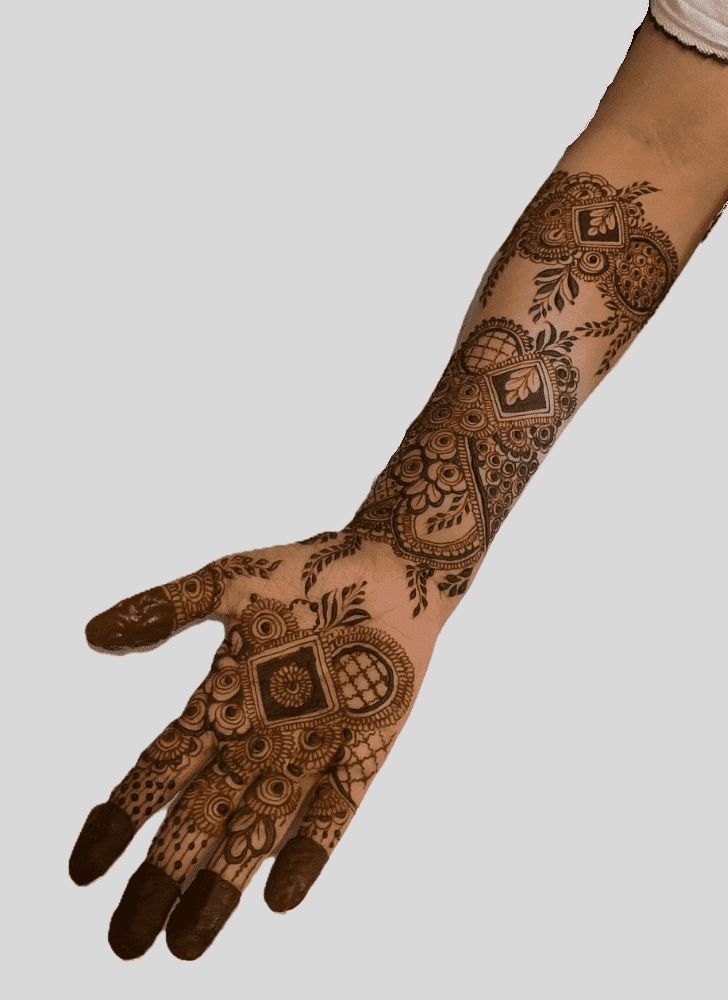 Marvelous Artistic Henna Design