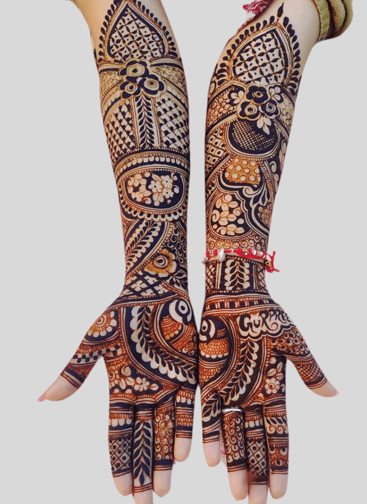 Nice Artistic Henna Design