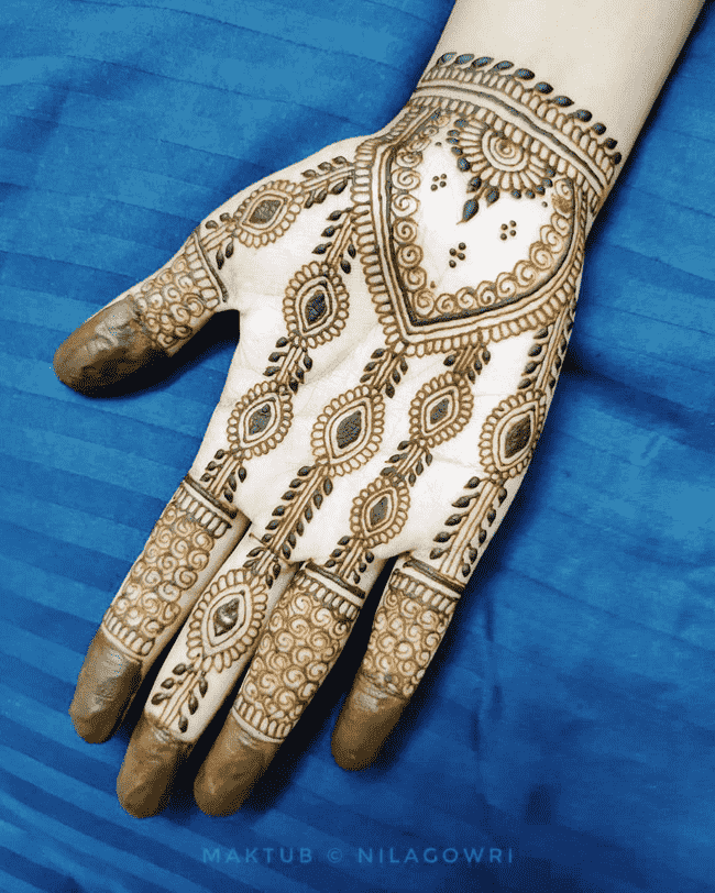 Ravishing Aurangabad Henna Design