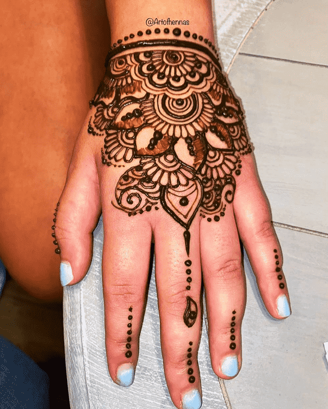 Wonderful Aurangabad Mehndi Design