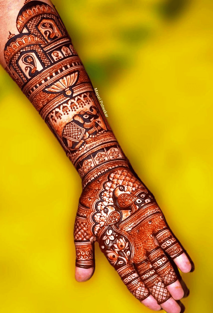 Admirable Austin Mehndi Design