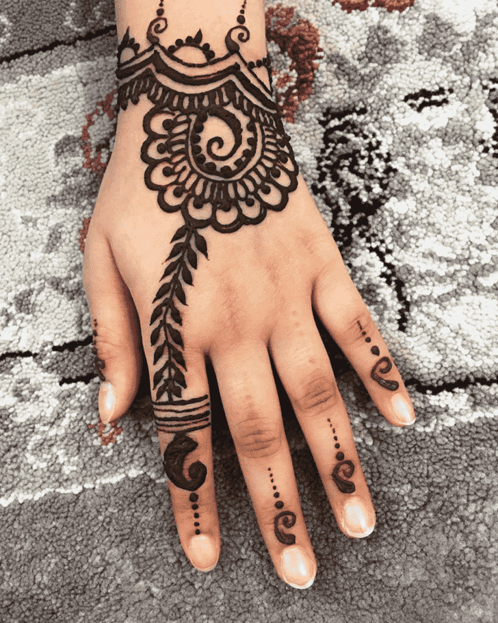 Angelic Australia Henna Design