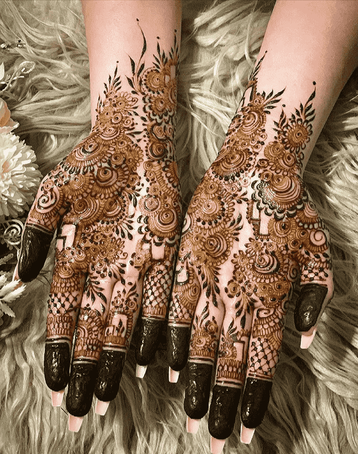 Wonderful Austria Mehndi Design