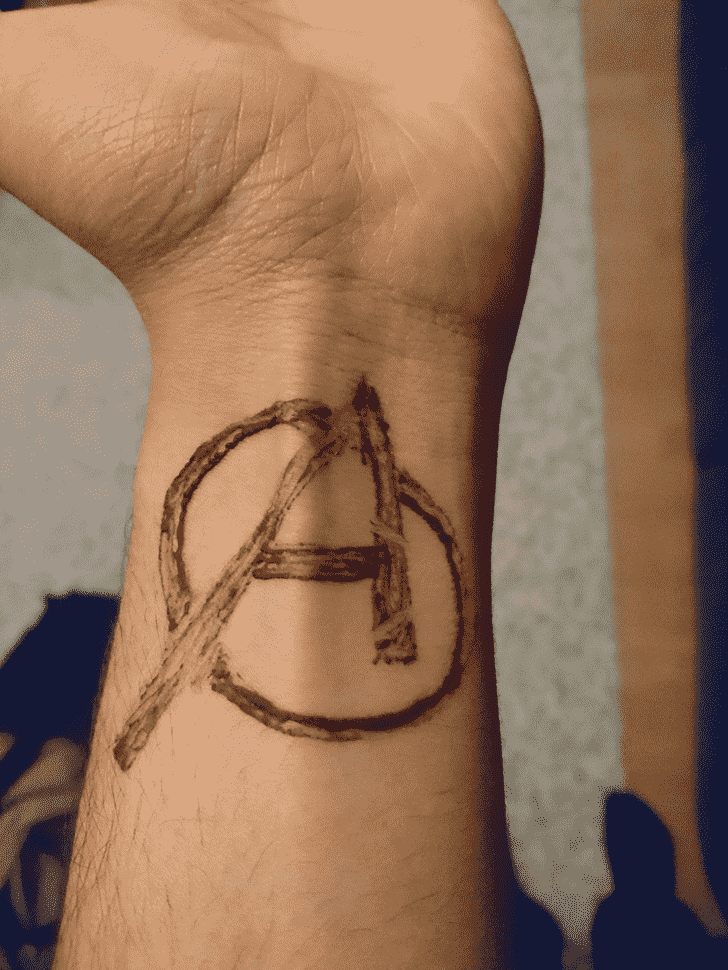 Enticing Avengers Henna Design