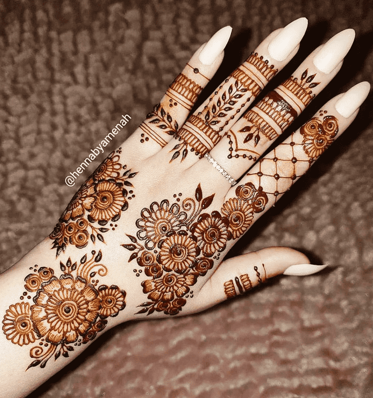 Arm Awesome Henna Design