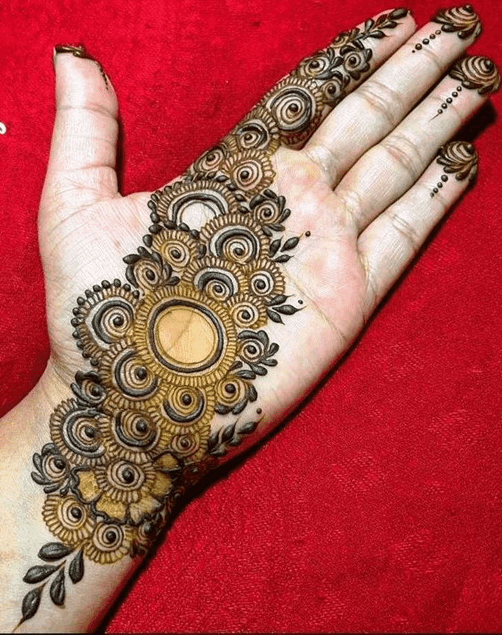 Graceful Awesome Henna Design