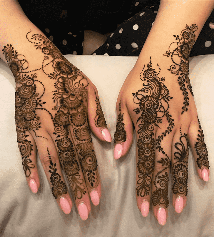 Magnetic Awesome Henna Design