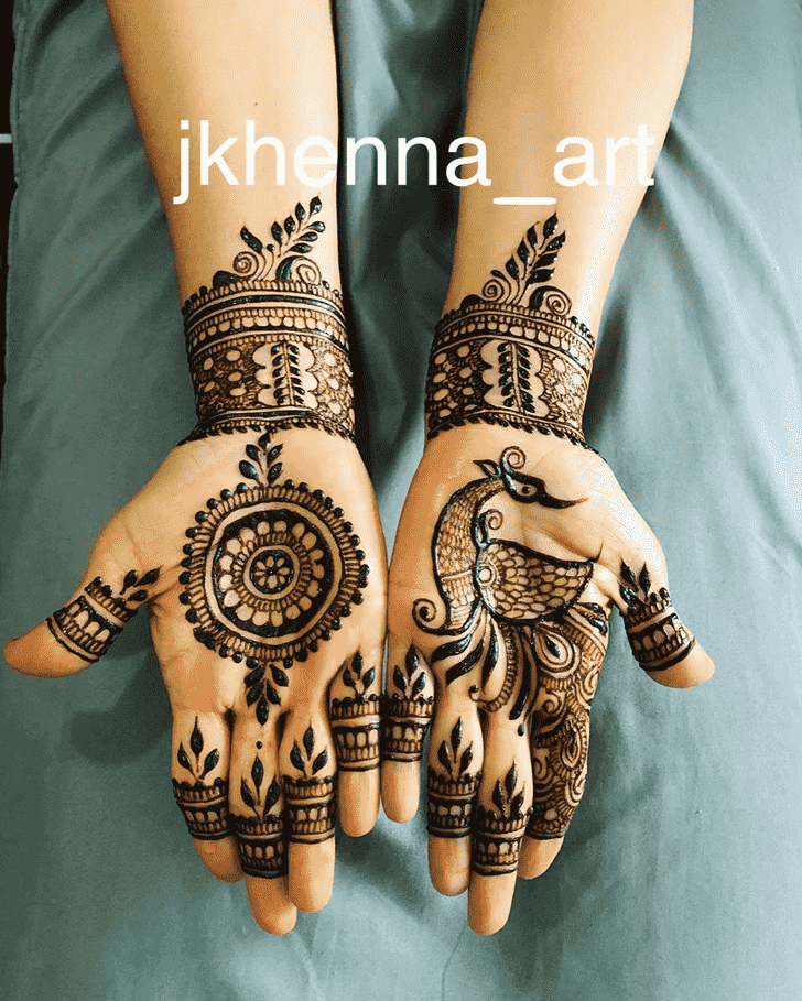 Delightful Badghis Henna Design