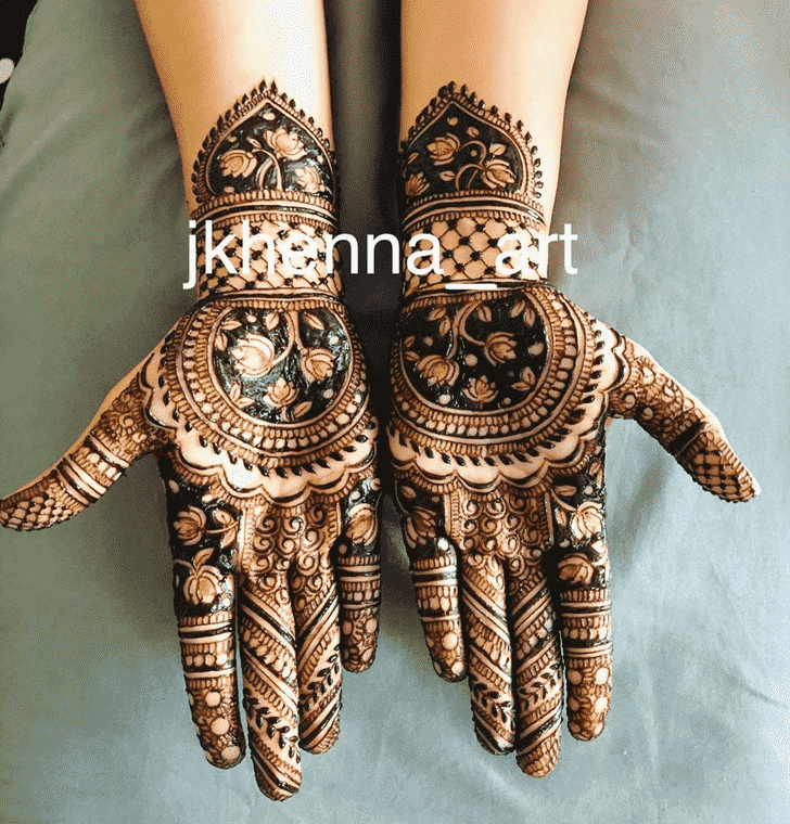 Good Looking Badghis Henna Design