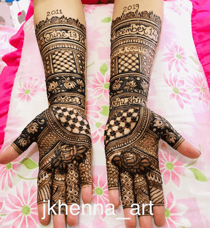 Magnificent Badghis Henna Design