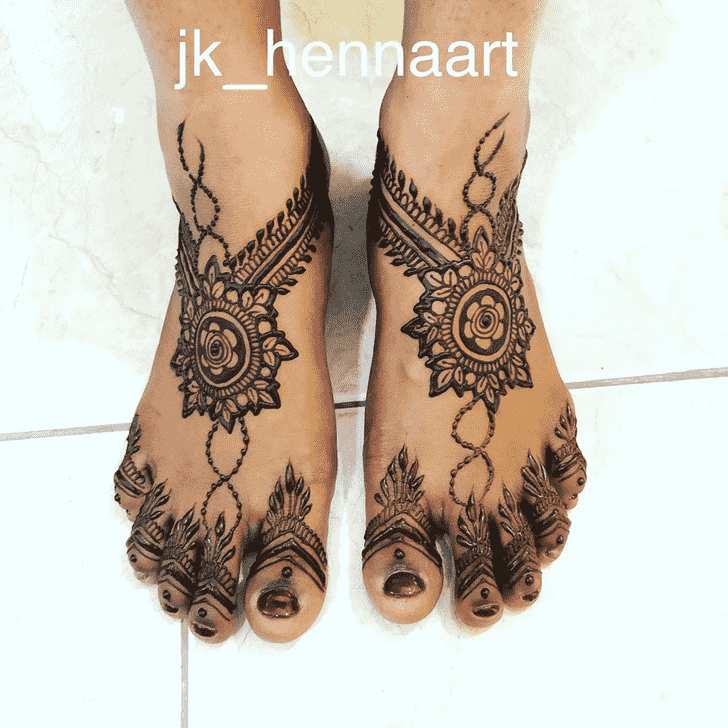 Pleasing Badghis Henna Design