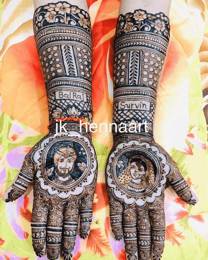 Radiant Badghis Henna Design