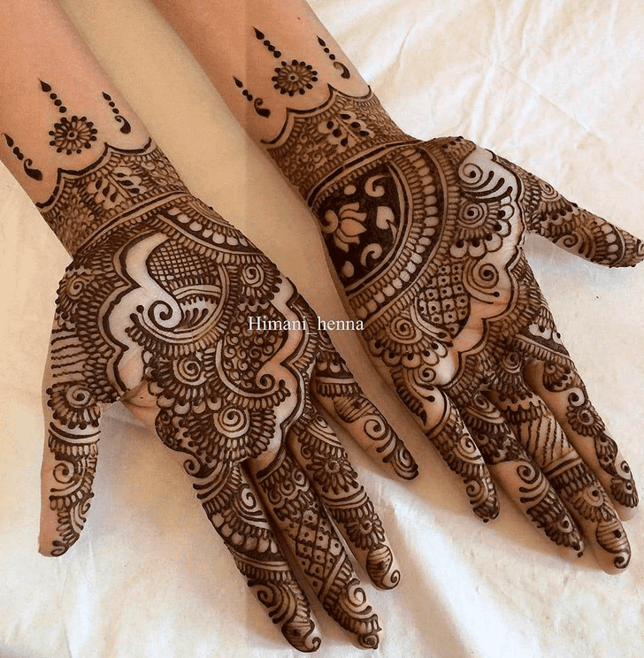 Splendid Baghlan Henna Design
