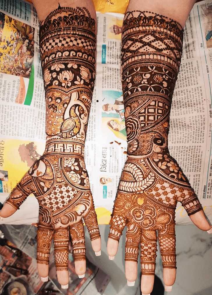 Gorgeous Bahawalpur Henna Design