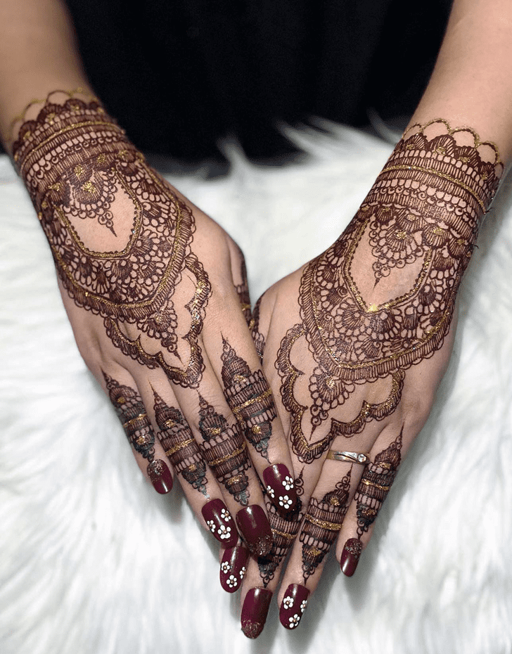 Nice Bahawalpur Henna Design