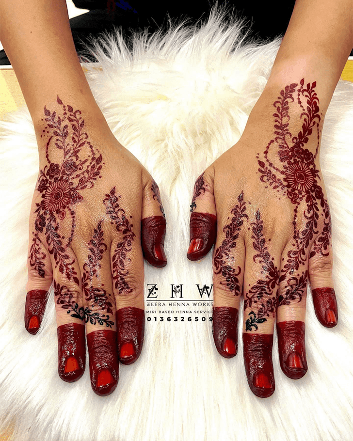 Stunning Bahawalpur Henna Design