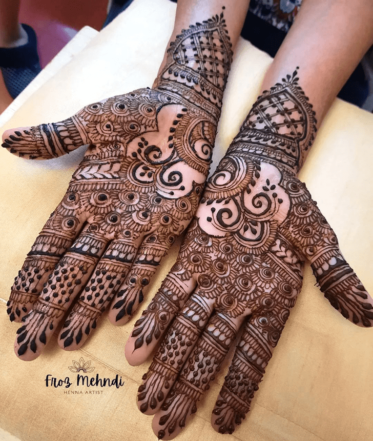 Adorable Bamyan Henna Design