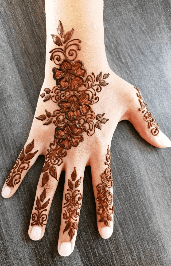 Marvelous Bamyan Henna Design