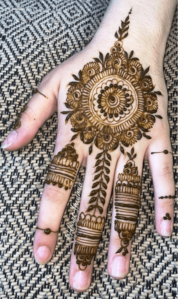 Nice Bamyan Henna Design