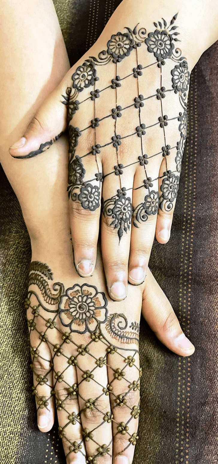 Pleasing Bamyan Henna Design