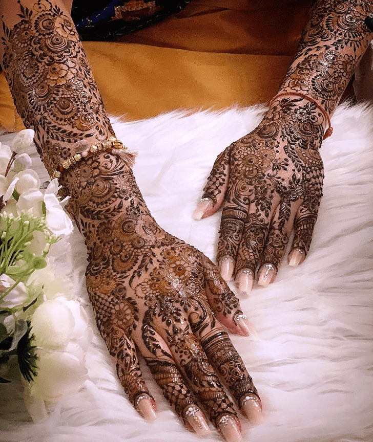 Refined Bamyan Henna Design