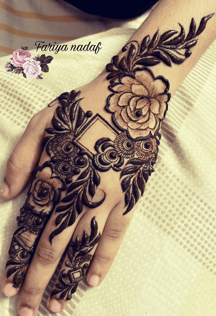 Stunning Bamyan Henna Design