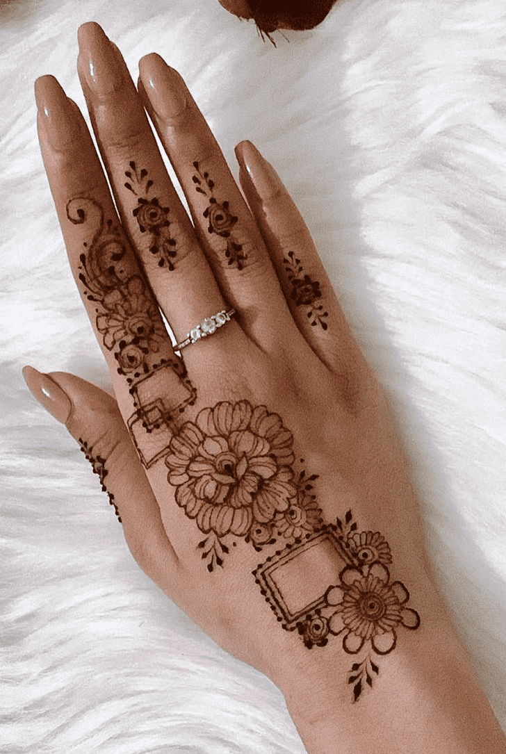 Wonderful Bamyan Mehndi Design