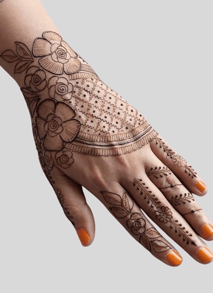 Angelic Banarasi Henna Design