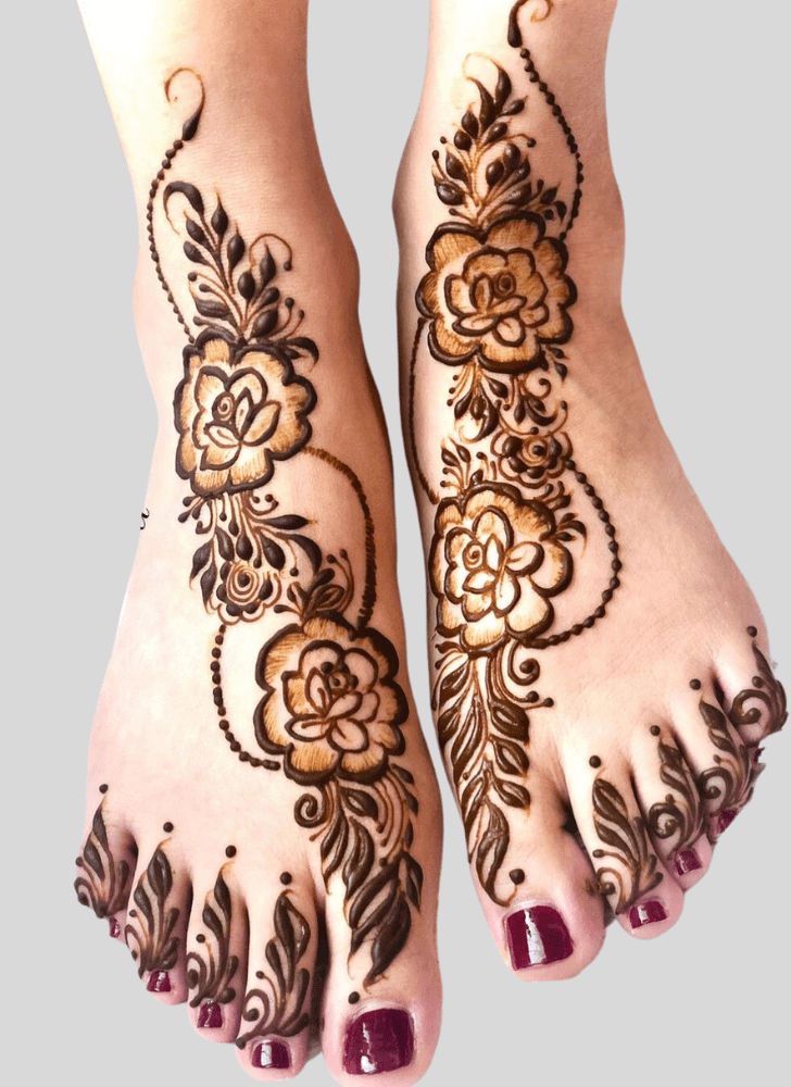 Arm Banarasi Henna Design