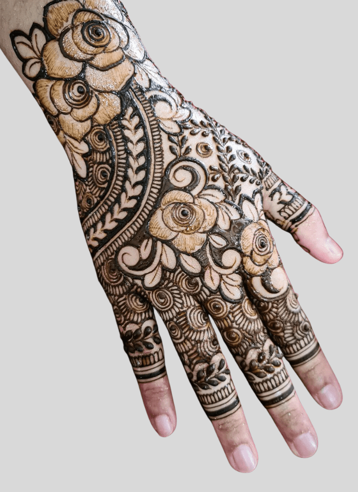 Fair Banarasi Henna Design