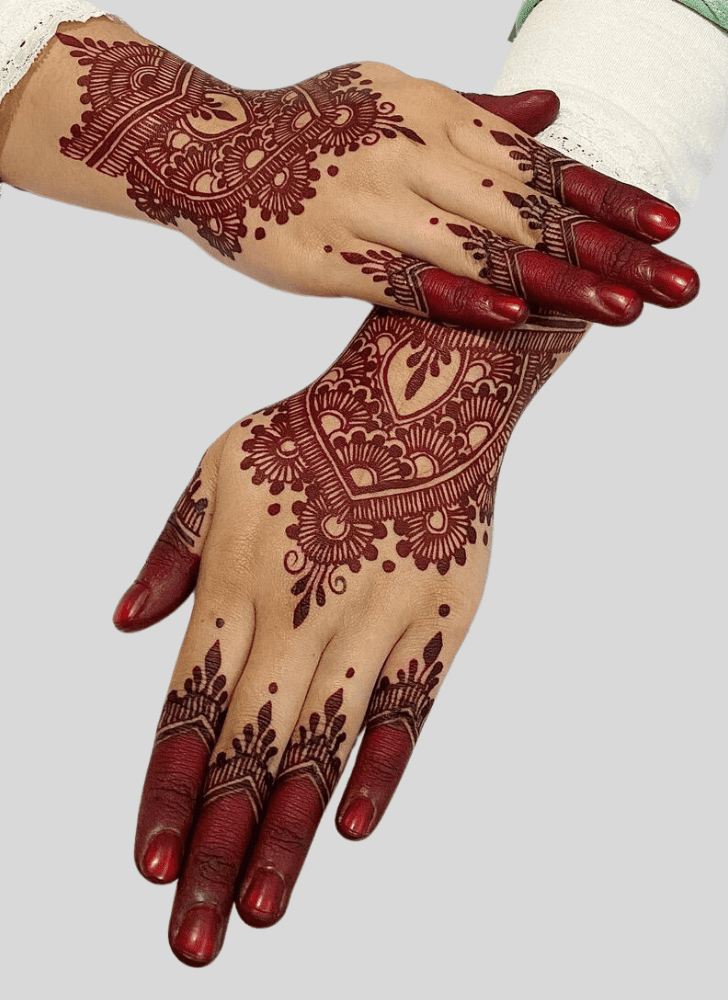 Ideal Banarasi Henna Design