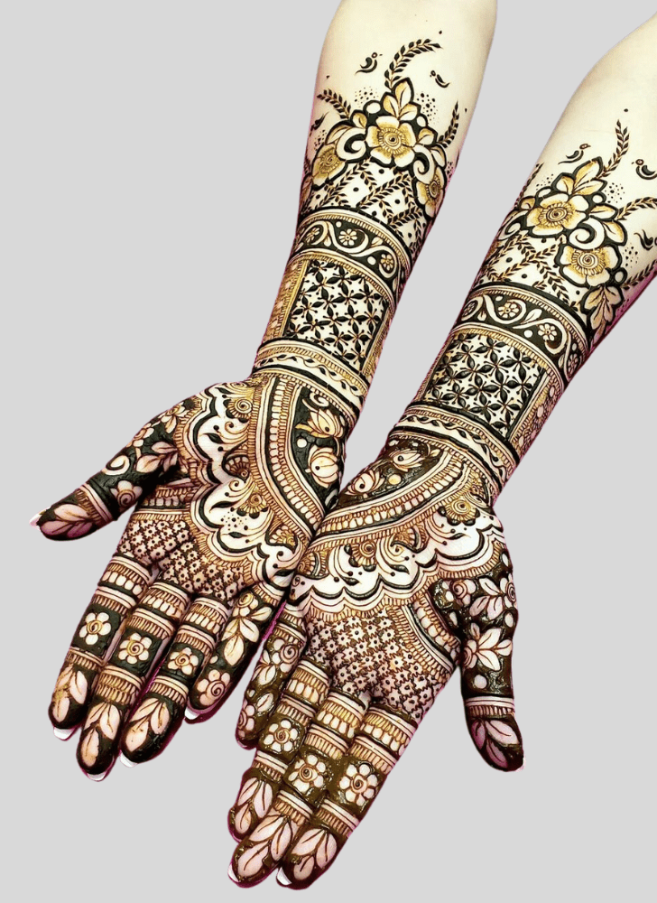 Magnetic Banarasi Henna Design